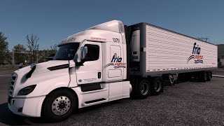 Frío Express Freightliner Cascadia Aguascalientes, Ags. México American Truck Simulator
