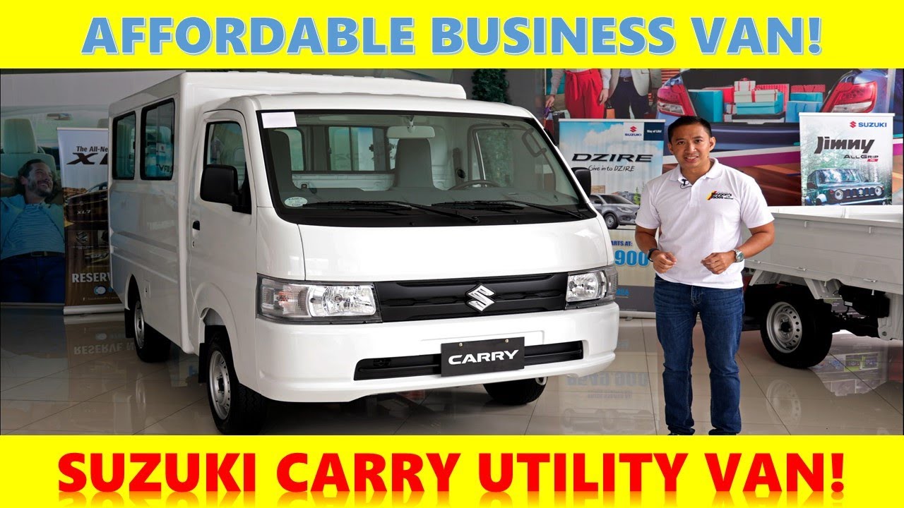 The SUZUKI CARRY UTILITY VAN is an Affordable Business Van! || Truck  Feature - YouTube