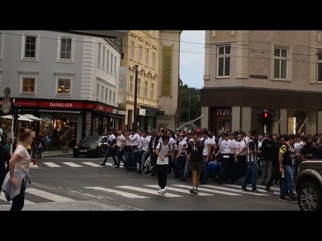 ULTRAS AND FANS: BASEL ULTRAS IN AUSTRIA FOR CHAMPIONS LEAGUE QUALIFICATION | LASK - FC BASEL class=