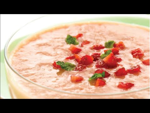 Mango Strawberry Soup Recipe - Quick & Kosher with Jamie Geller