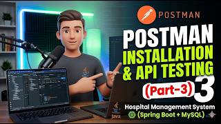 Part-3: Postman Installation & API Testing in Telugu | Spring Boot Project 🔥