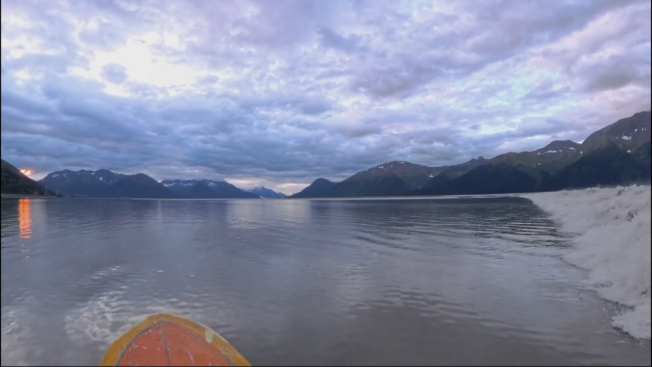 Bore Tide Surfing at Sunrise Anchorage, Alaska YouTube