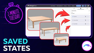2-Minute Tuesday: Saved States! | ShapeDiver Platform 2.0 Tutorial