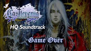 Castlevania Harmony Of Dissonance - Game Over High Quality
