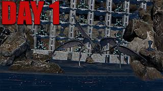 WE CLAIMED ARKS MOST INSANE DROP DOWN CAVE! | ARK PvP