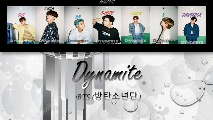 BTS 'Dynamite' Lyrics (방탄소년단 Dynamite 가사) (Color Coded Lyrics/ENG) Version 3