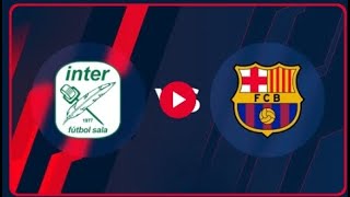 Movistar Inter - Barcelona  #futsal live stream #lnfs