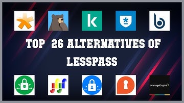 LessPass | Best 26 Alternatives of LessPass