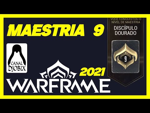 Teste de Maestria 9 Warframe PS4 - 2021- Djobix Games
