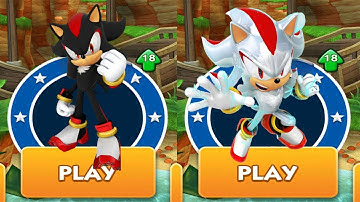 Sonic Dash - Shadow The Hedgehog vs Hyper Shadow Runner vs All Bosses Zazz & Dr.Eggman