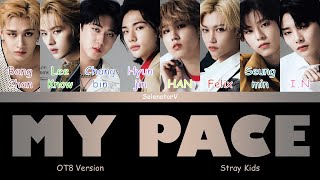 Stray Kids 스트레이 키즈 - My Pace Ot8 Version Color Coded Hanromeng
