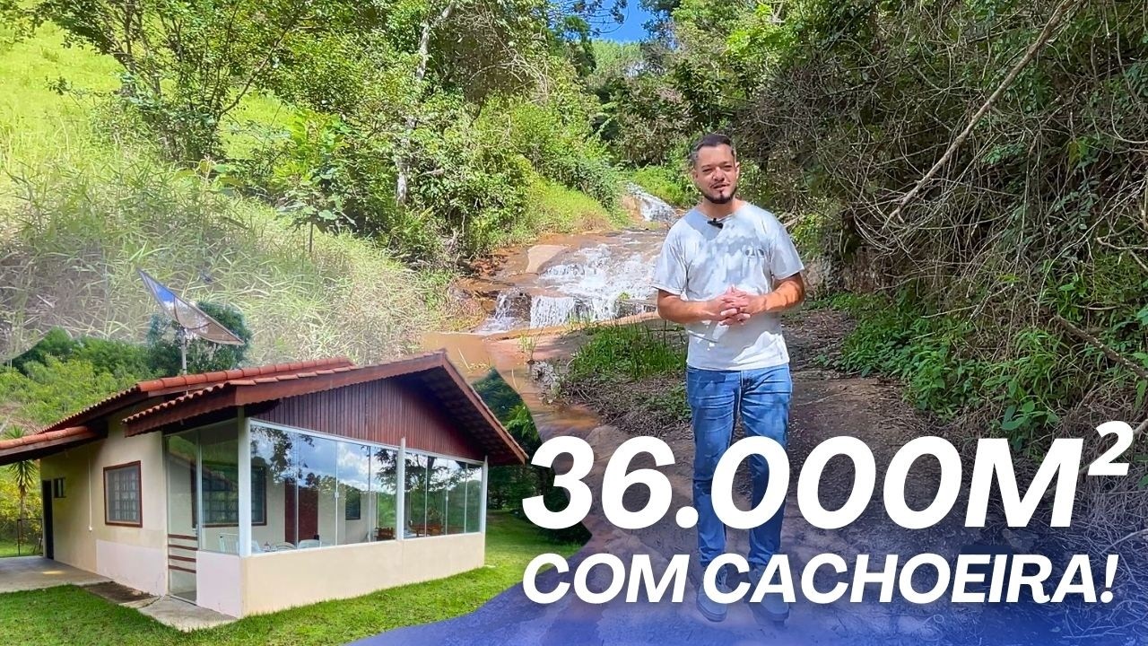ESSA CHÁCARA de 36.000M² TEM CACHOEIRA?? - Descubra esse Paraíso em Toledo-MG