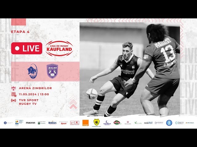 🏉 Liga de Rugby Kaufland: CSM Știința Baia Mare vs SCM USV Timișoara