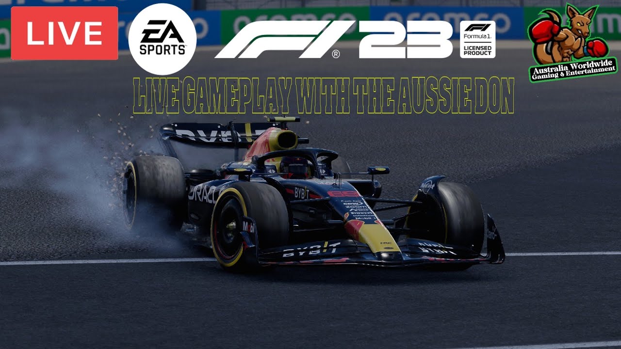 F1 23 Gameplay LIVE With The Aussie Don (PC) Career Mode - Round 2 - Wednesday 14th June 2023