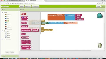 MIT App Inventor 2 Magic 8 Ball Tutorial
