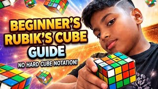 Beginners Rubik's cube guide no hard cube Notation