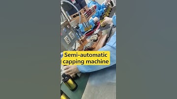 Semi-automatic capping machine#capping