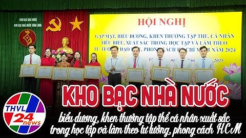 KBNN biểu dương, khen thưởng tập thể cá nhân xuất sắc trong HT và làm theo tư tưởng, phong cách HCM