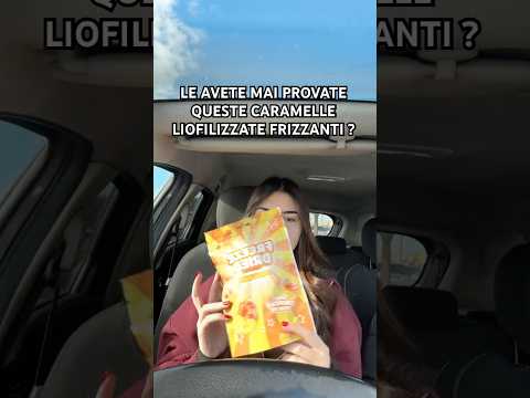 LE AVETE MAI PROVATE QUESTE CARAMELLE LIOFILIZZATE FRIZZANTI ?