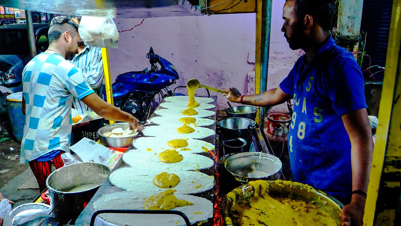 Most Famous Dosawala In Hyderabad | Shiv Tiffin Center | Delicious Dosa at Just Rs 40 | Street Food | KikTV Network