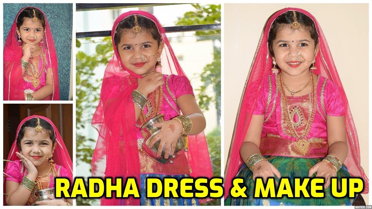 radha dress for girl