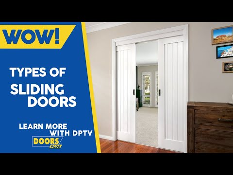 Video: Types of sliding doors and features of their design