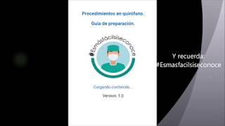 Procedimentos en quirófano. Guía de preparación. Como añadir un nuevo  procedimiento. screenshot 1