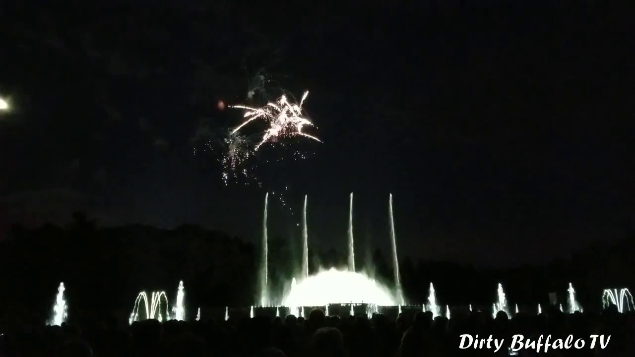 Longwood Gardens Fountain Fireworks Show Youtube