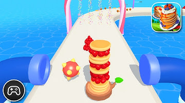 Pancake Run - Gameplay Walkthrough Part 36 - Puzzle Game Levels 283-287 (iOS, Android)