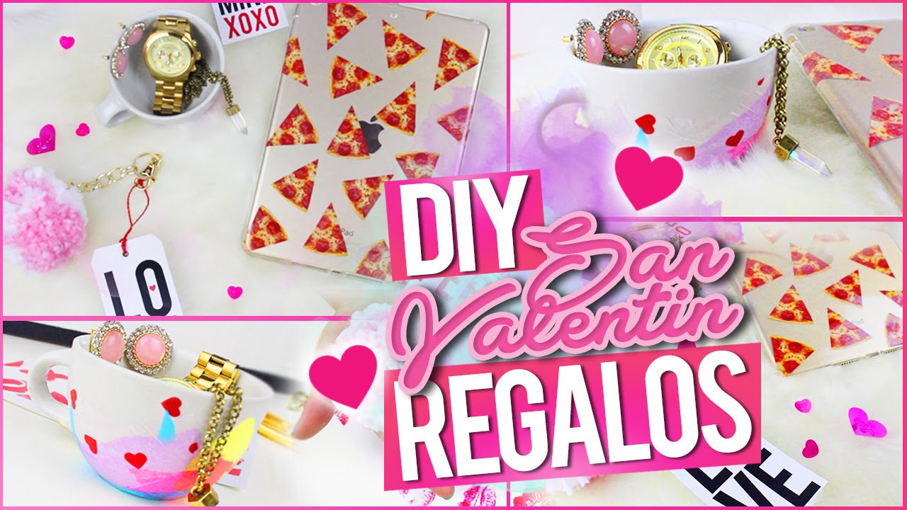 DIY REGALOS CREATIVOS PARA SAN VALENTIN 