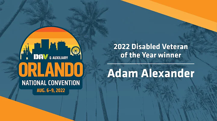 2022 Disabled American Veteran of the Year - Adam ...