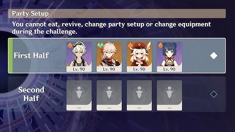 2.8 Spiral Abyss Floor 12 Continuous Clear First Half Klee Mono Pyro no Venti