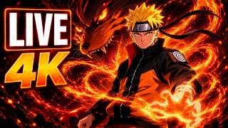 Naruto & Kurama 🔥 4K Live Wallpaper | Relaxing Fire screenshot 4