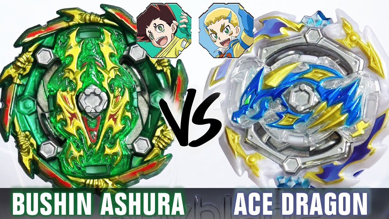 Dragon Bey Op Ace Dragon St Ch Vs Bushin Ashura Hr Kp Beyblade Burst Gt ベイブレードバーストガチ Youtube