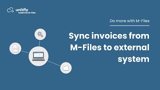 Sync Invoices from M-Files to external system