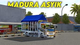 Rilis Juga di Awal Tahun - Review Canter Madura Asyik 2022 by Budesign - Mod Canter Bussid