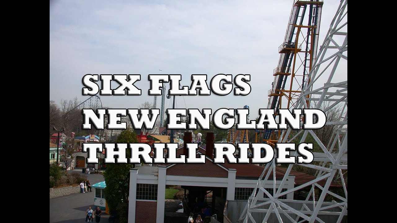 Six Flags New England rides and attractions - YouTube