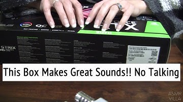 ASMR * Great Box Tapping! * Tapping & Scratching * Fast Tapping * No Talking * ASMRVilla