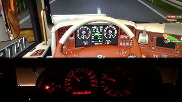 ETS2 RCC Real Dashboard First Test