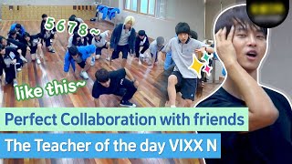 The Teacher of the day VIXX N's Dance Lesson🤩