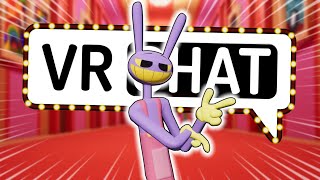 JAX IS BULLYING EVERYONE IN VRCHAT! | The Amazing Digital Circus - Funny moments -