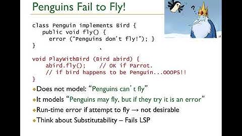 CS3560 Object-Oriented Design and Principles - SOLID 2 Liskov Substitution Principle