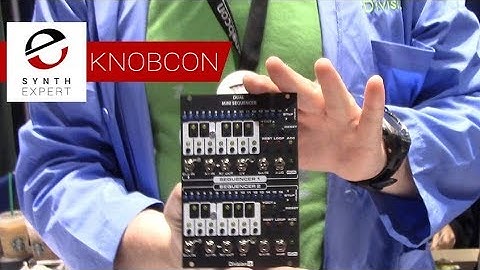 Division 6 Dual Mini Sequencer at Knobcon 2017
