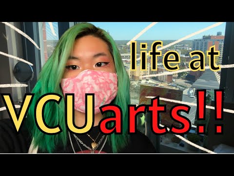week in the life of a vcuarts student!! (freshman)