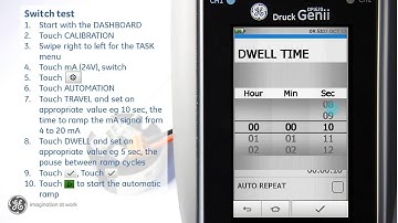How to Test Switches and Trips using the DPI 620 GENII