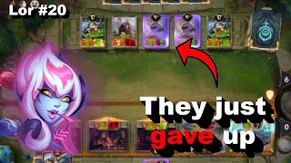 Meta Deck Made Them Give Up
