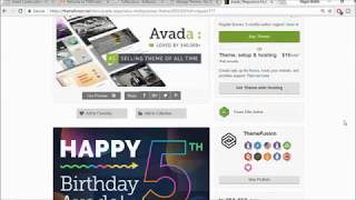 Avada theme documentation tutorial
