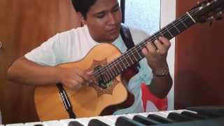 Video thumbnail of "subire en las nubes - los voceros de Cristo tutorial"