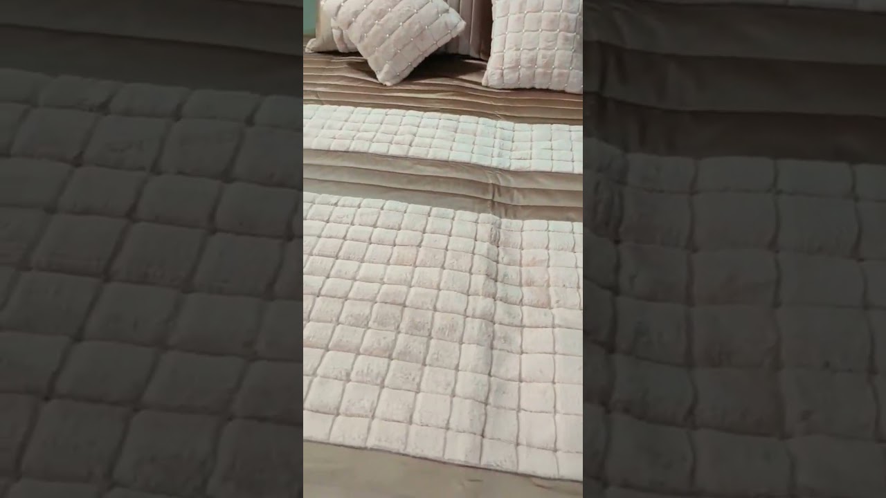 # duoble bed cover #5piece set #shortvedio