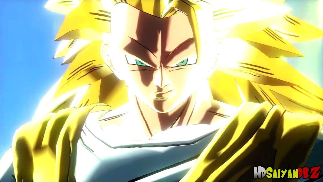 Dragon Ball Xenoverse Goku Transforms Into SSJ3 [1080p HD ...